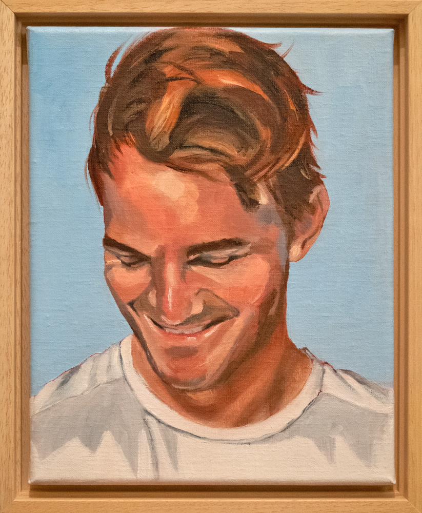 Portret in olieverf